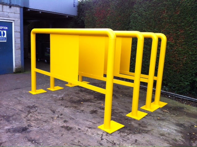 steel fabricated barriers